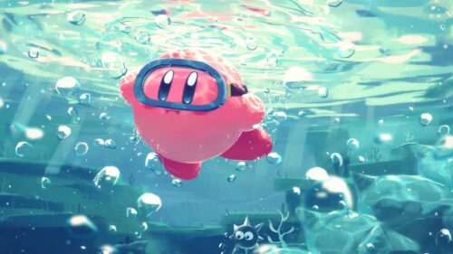 Kirby Dream Land Adventure High-Quality Gaming Wallpaper for PC Desktop 16:9
