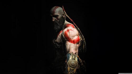 Kratos God of War High Definition Gaming Wallpaper for Desktop PC – 4K Landscape Background