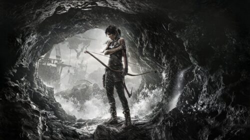 Lara Croft Tomb Raider Cinematic Gaming Wallpaper 4K Desktop Background