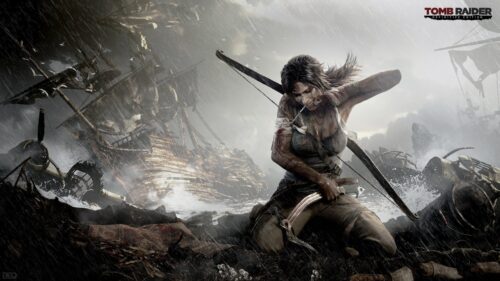 Lara Croft Tomb Raider Cinematic Gaming Wallpaper 4K High Resolution Desktop Background