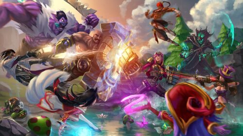 League of Legends Champions 4K Gaming Desktop Wallpaper – High Quality PC Background