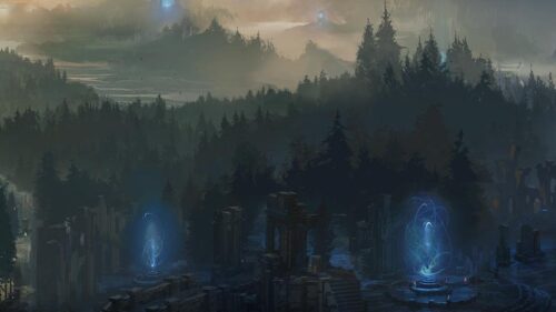League of Legends Champions High Definition Gaming Wallpaper for Desktop PC