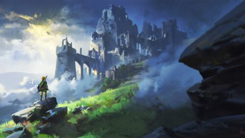 Legend of Zelda Desktop Wallpaper 4K – Epic Hyrule Gaming PC Background