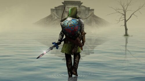 Stunning Link Zelda Gaming Wallpaper 4K High Definition Desktop Background