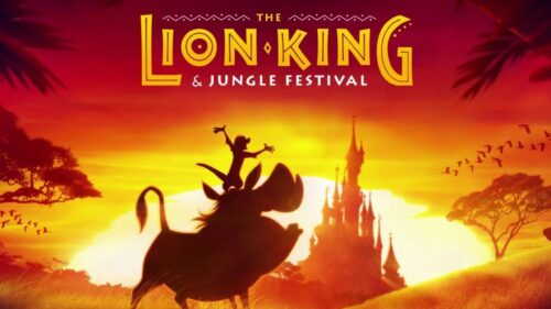 Majestic Lion King Silhouette Over Burning Golden Sunset 4K Desktop Wallpaper