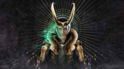 Stunning Loki God of Mischief Cinematic Portrait 4K Desktop Wallpaper