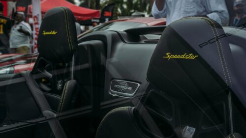 Porsche 911 Speedster Limited Edition Interior 4K Desktop Wallpaper