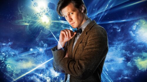 Stunning Matt Smith Portrait High Resolution Professional Desktop Wallpaper