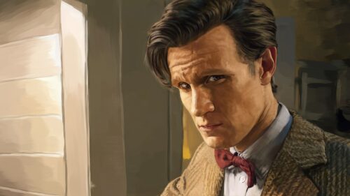 Stunning Matt Smith Portrait High Resolution 4K Desktop Wallpaper