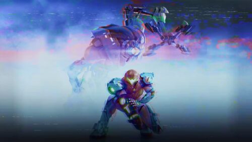 Metroid Dread Samus Aran Action Gaming Wallpaper 4K Desktop Background