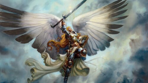 Stunning Michael The Archangel Digital Art High Definition Desktop Wallpaper
