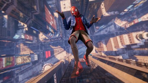 Miles Morales Spider-Man Gaming Wallpaper 4K High Definition Desktop Background