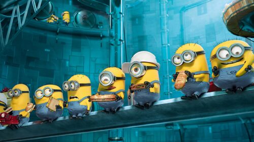 Cute Minions Fun Adventure High Resolution 4K Desktop Wallpaper