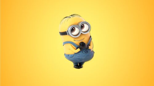 Cute Minions Group Fun 4K High Definition Desktop Wallpaper