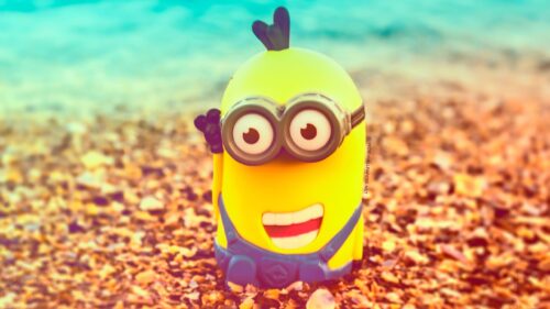 Cute Minions Fun Adventure High Resolution 4K Desktop Wallpaper