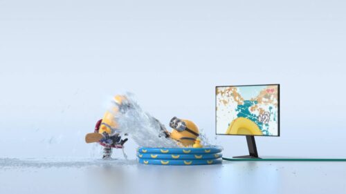 Cute Minions Fun Adventure High Resolution 4K Desktop Wallpaper