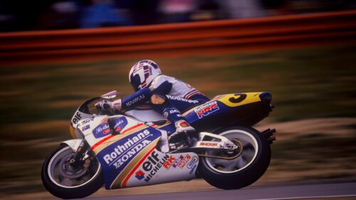 Wayne Gardner Rothmans Honda NSR500 Racing Bike 4K Wallpaper