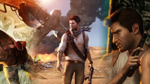 Nathan Drake Uncharted Action High Quality Gaming Wallpaper for Desktop PC 4K