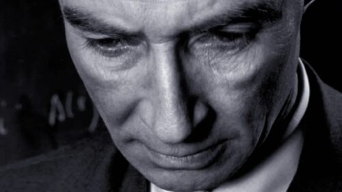 Cillian Murphy as J. Robert Oppenheimer Atmospheric Cinematic 4K Desktop Wallpaper