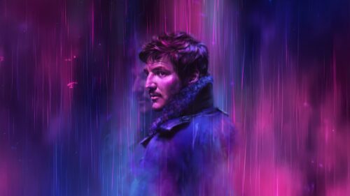 Cinematic Portrait of Pedro Pascal High Resolution Desktop Wallpaper