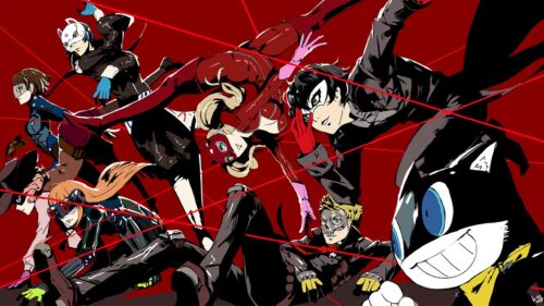 Persona 5 Phantom Thieves High-Quality Gaming Desktop Wallpaper 4K