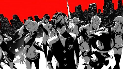 Persona 5 Joker and Phantom Thieves Gaming Wallpaper 4K High Quality Desktop Background