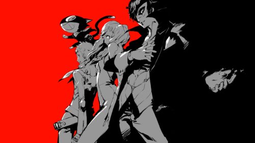 Persona 5 Joker and Phantom Thieves Gaming Wallpaper 4K High Resolution Desktop Background