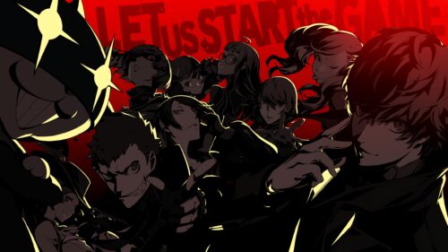 Persona 5 Joker Stylish Gaming Wallpaper 4K High Definition Desktop Background