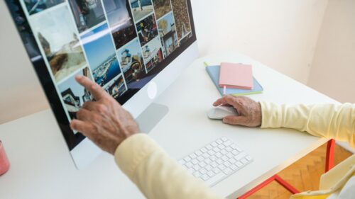 Professional Photo Editor Editing Creative Digital Workspace 4K Wallpaper