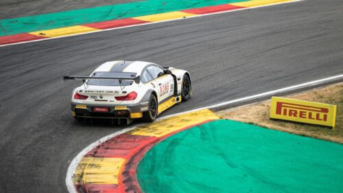 Rowe Racing BMW M6 GT3 at Spa Francorchamps Circuit 4K Wallpaper