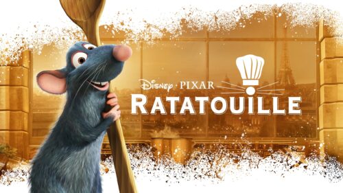 Remy the Chef Cooking Gourmet Ratatouille in Paris Kitchen High Resolution Desktop Wallpaper