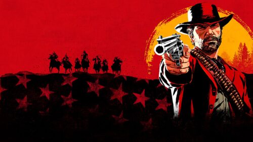 Red Dead Redemption 2 Arthur Morgan Cinematic Landscape Gaming Wallpaper 4K