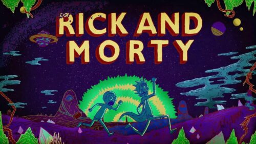 Epic Rick and Morty Multiverse Adventure High Definition Desktop Wallpaper