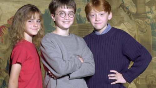 Ron Weasley Casting Magic Spells High Resolution Cinematic Desktop Wallpaper
