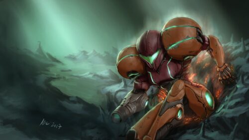 Samus Aran Desktop Wallpaper – High Quality 4K Gaming Background for PC