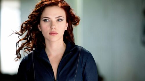 Stunning Scarlett Johansson Portrait Cinematic Lighting High Resolution Desktop Wallpaper