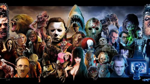 Chilling Horror Movie Cinematic Atmosphere Dark Aesthetic 4K Desktop Wallpaper