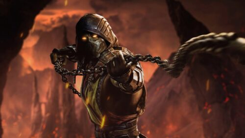 Epic Scorpion Gaming Desktop Wallpaper – High Definition 4K PC Background