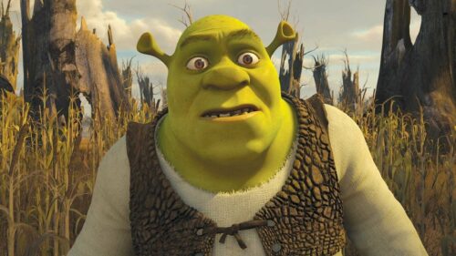 Iconic Shrek Smiling in the Swamp Sunbeam 4K Desktop Wallpaper