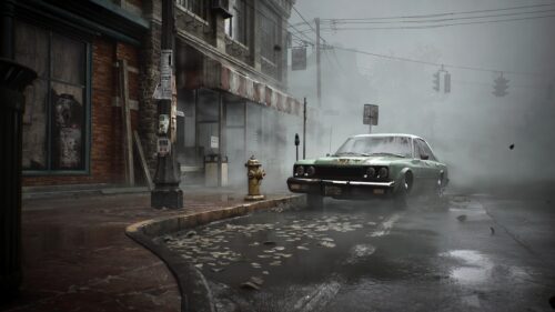 Silent Hill Foggy Town Gaming Wallpaper 4K High Definition Desktop Background