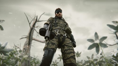 Solid Snake Stealth Tactical Gaming Wallpaper 4K High Resolution Desktop Background