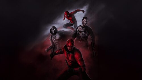 Stunning Spider-Man Brand New Day Comic Book Art Wide Screen High Resolution Desktop Wallpaper