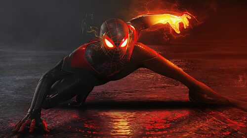 Spider-Man Miles Morales Gaming Wallpaper 4K High Definition Desktop Background