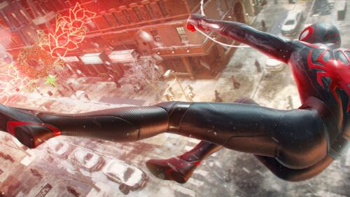Spider-Man Miles Morales Gaming Wallpaper 4K High Resolution Desktop Background
