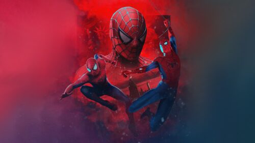 Epic Spider-Man Swinging Through New York City Skyline 4K Desktop Wallpaper
