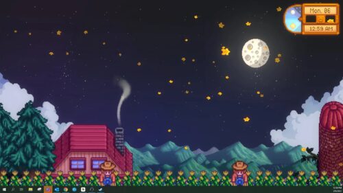 Stardew Valley Farm Landscape Gaming Wallpaper – High Quality 16:9 PC Desktop Background