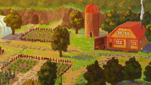 Stardew Valley Farm Landscape Gaming Wallpaper 4K for Desktop PC
