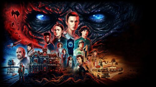 Stranger Things Upside Down Cinematic 4K Desktop Wallpaper