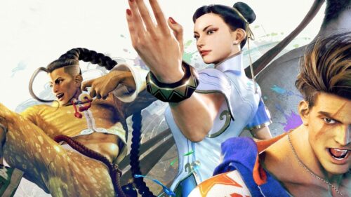 Street Fighter 6 Ryu and Luke Intense Battle 4K Desktop Wallpaper – High Quality Gaming Background