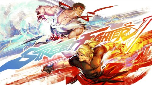 Street Fighter HD Gaming Wallpaper – Epic Battle Scene for Desktop PC